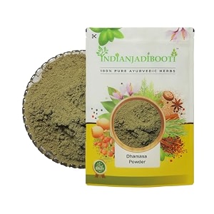 indianjadibooti pure dhamasa powder fagonia cretica  traditional ayurvedic botanical for systemic cooling skin radiance amp holistic wellness  900 grams pack