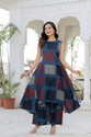 Indiaura Women Kurta Palazzo Set