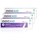 INDICAID COVID-19 Antigen Rapid Test, FDA EUA-Authorized OTC, HSA/FSA