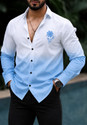 indicare Men DyedOmbre Casual Multicolor Shirt