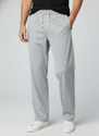 INDICLUB Loose Fit Men Silver Trousers