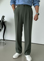INDICLUB Relaxed Men Dark Green Trousers