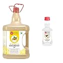 IndicWisdom Wood Pressed Oils (Groundnut Oil 5 Liter | Coconut Oil 200 ML) (Cold Pressed Oil - Extracted on Wooden Churner)