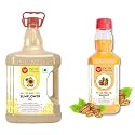 IndicWisdom Wood Pressed Oils (Sunflower Oil 5 Liter | Walnut Oil 100 ML) (Cold Pressed Oil - Extracted on Wooden Churner)