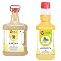 IndicWisdom Wood Pressed Oils (Sunflower Oil 5 Liter | White Sesame Oil 200 ML) (Cold Pressed Oil - Extracted on Wooden Churner)