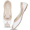 IndieStride Women39s Embroidered Rajasthani Mojari Jutti 