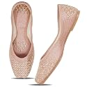 IndieStride Women39s Embroidered Rajasthani Mojari Jutti 