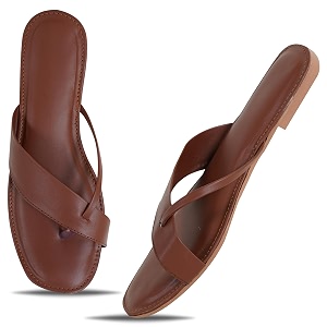 IndieStride Womens Kolhapuri Style Flip Flops