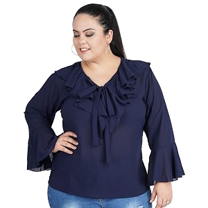 indietoga women39s plus size georgette casual tops