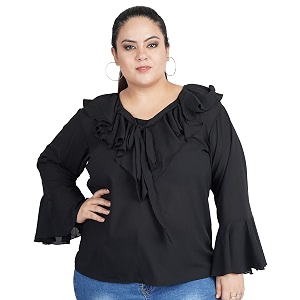 indietoga women39s plus size georgette casual tops