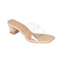 Indifeet stylish latest transparent heels design