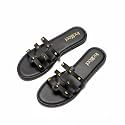 Indifeet Stylish Studded Slip On Flats for