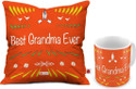 Indigifts Cushion, Greeting Card Gift Set