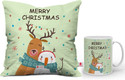 Indigifts Cushion, Greeting Card Gift Set