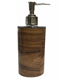 indiginous unbreakable soap dispenser bottle set with pump for handwash in bathroom kitchen sink multicolor plastic body and chrome finish on top multicolor blue 1