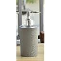 Indiginous Unbreakable Soap Dispenser Bottle Set With Pump For Handwash In Bathroom, Kitchen Sink, Multicolor Plastic Body And Chrome Finish On Top (Grey1, 1)
