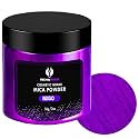 Indigo Purple Mica Powder for Epoxy Resin 56g / 2oz. Jar - TECHAROOZ 2 Tone Resin Dye Color Pigment Powder for Lip Gloss, Nails, Colorant for Bath Bombs & Soap Making