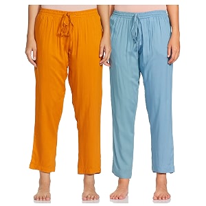 indigo women pajama bottom