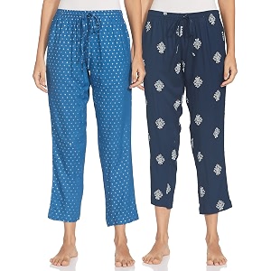indigo women pajama bottom