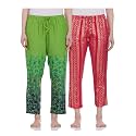 Indigo Women Rayon Regular Pajama