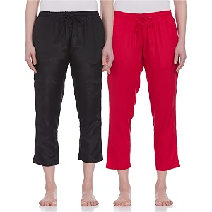 Indigo Women Rayon Regular Pajama