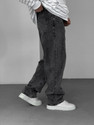 INDIGOX Straight Fit Men Dark Grey Jeans