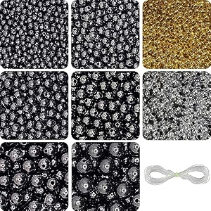 indikonb black pearl acrylic moti beads  gold and silver beads for jewelry making sizes 3mm 4 mm 5mm 6 mm 8mm 10 mm