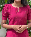 INDIKORA Women Printed Straight Kurta