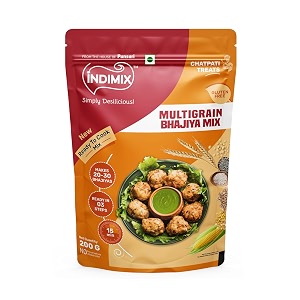 indimix ready to cook multigrain bhajiya 200 g from the house of pansari