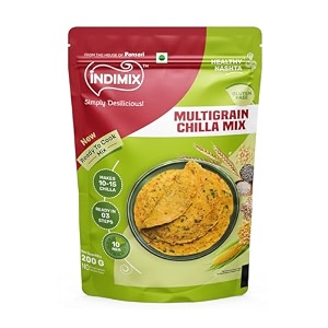 indimix ready to cook multigrain chilla 200 g from the house of pansari