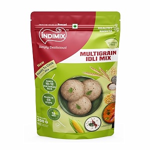 indimix ready to cook multigrain idli 200 g from the house of pansari