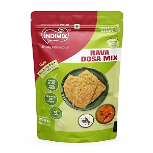 indimix ready to cook rava dosa 200 g