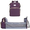Diaper Bag Backpack Foldable Mummy Bag bagpack Waterproof, Washable for Girls and Boys
