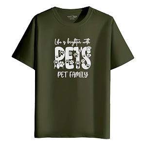 INDISSH T-Shirt for Man Regular and