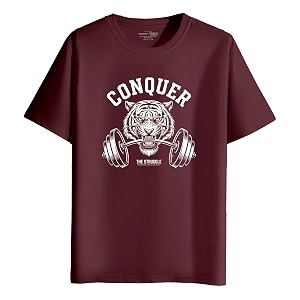 INDISSH T-Shirt for Man Regular and