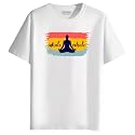 INDISSH Women39s Regular Fit Half-Sleeves YOGA22 Themed