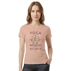 INDISSH Yoga Tshirt for Women Cotton