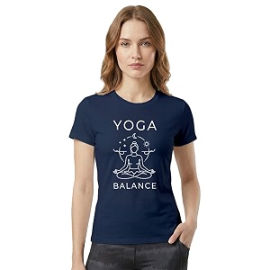 INDISSH Yoga Tshirt for Women Cotton