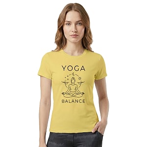 INDISSH Yoga Tshirt for Women Cotton