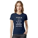 INDISSH Yoga Tshirt for Women Cotton 