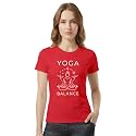 INDISSH Yoga Tshirt for Women Cotton 