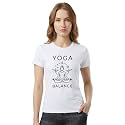 INDISSH Yoga Tshirt for Women Cotton 