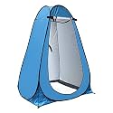 Inditradition Full Privacy Portable Cloth Changing Tent for Camping, Picnic, Outdoor Shoot (190 cm, Blue with Silver Coat Inside)