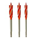Inditrust Auger bit for Drilling Wood, Plastic and etc (12x160mm, 14x160mm 16x160mm)