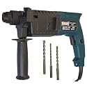Inditrust Dumdaar DM (Without Box) 20mm Electric Hammer drill machine set with 3 bit set 100% Copper Winding