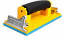 Inditrust Handle Sander with Sponge Base & Soft Grip Handle, Manual Hand Manual Hand Sanding Block Tool for Wood, Wall Putty, Furniture 7 inch Straight-line Sander