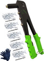 Inditrust new Heavy duty 10.5inch Hand Rivet Gun 2.4mm, 3.2mm, 4.0mm, 4.8mm Medium Duty Squeeze Rivet Gun