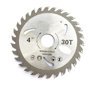 inditrust 4inch 30t tct circular saw blade for wood cutting