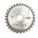 Inditrust 4inch 30T TCT Circular Saw Blade for Wood Cutting