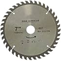 Inditrust 7inch 40T TCT Circular Saw Blade for Wood Cutting